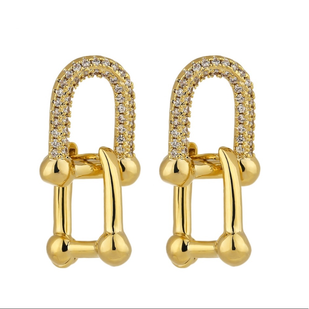 Beautiful earrings It can be used in two ways